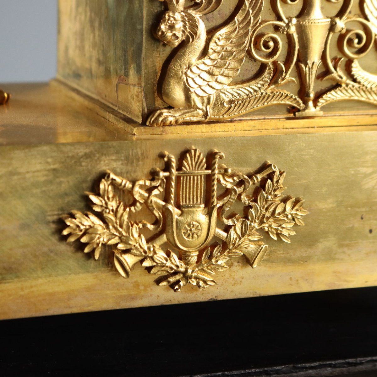 Horloge de table avec vitrine France Seconde moitié du XIXe siècle-photo-2