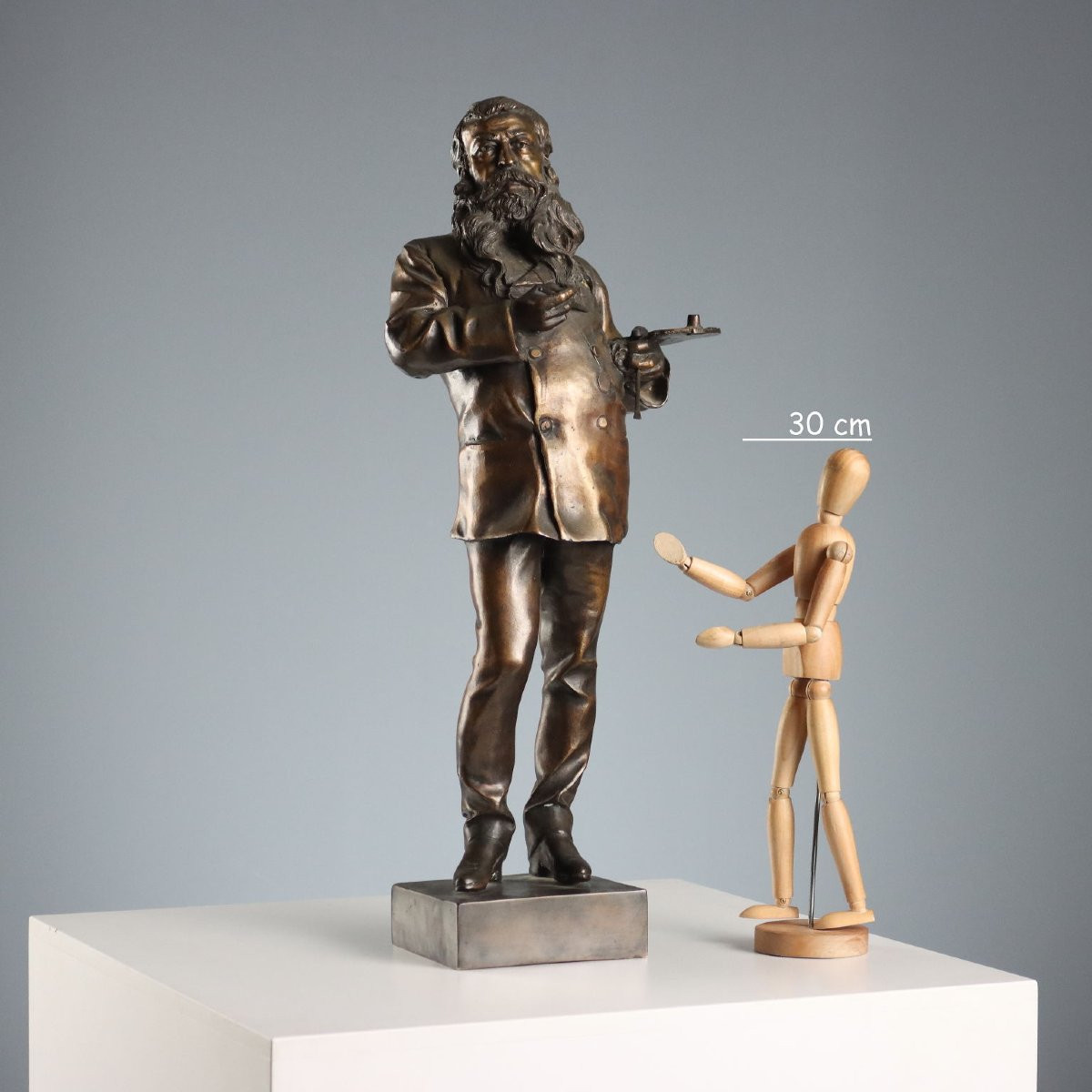 Bronze Sculptor Vincenzo Gemito, Italy, Second Half Of The 20th Century-photo-2