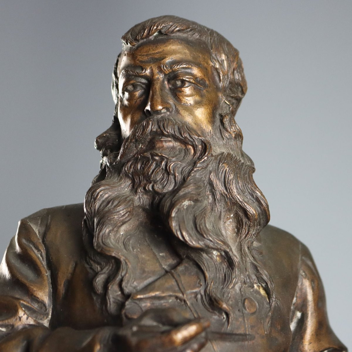 Bronze Sculptor Vincenzo Gemito, Italy, Second Half Of The 20th Century-photo-3