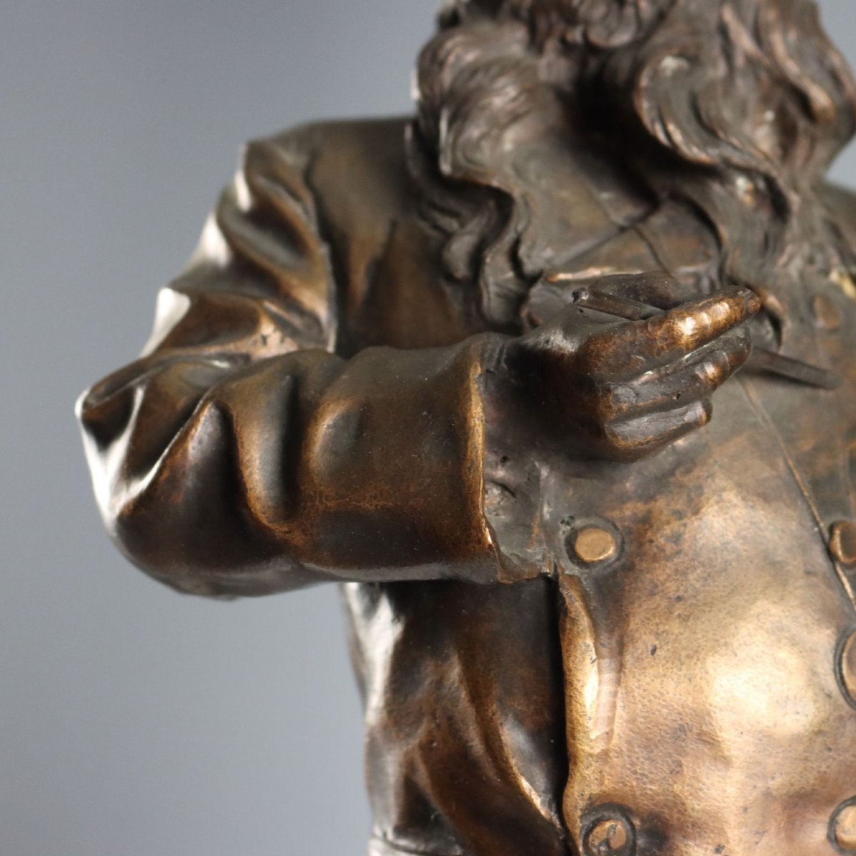 Bronze Sculptor Vincenzo Gemito, Italy, Second Half Of The 20th Century-photo-1