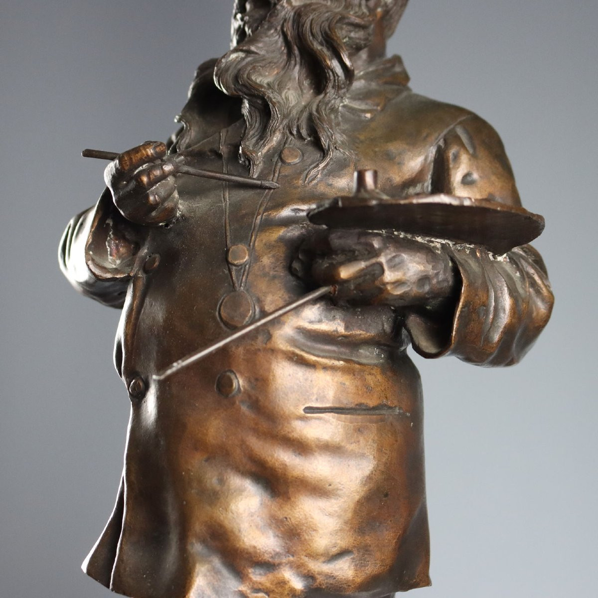 Bronze Sculptor Vincenzo Gemito, Italy, Second Half Of The 20th Century-photo-2