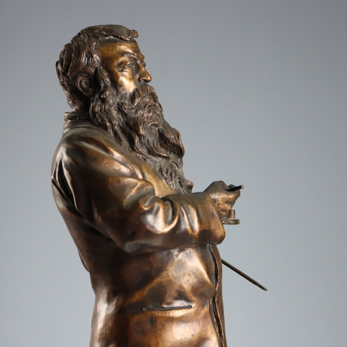 Bronze Sculptor Vincenzo Gemito, Italy, Second Half Of The 20th Century-photo-4