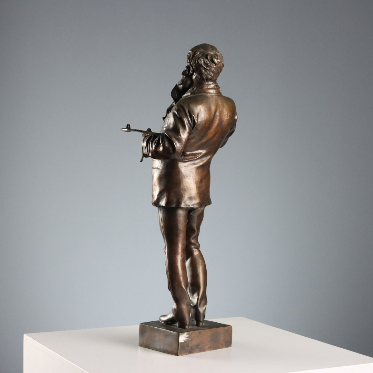 Bronze Sculptor Vincenzo Gemito, Italy, Second Half Of The 20th Century-photo-5