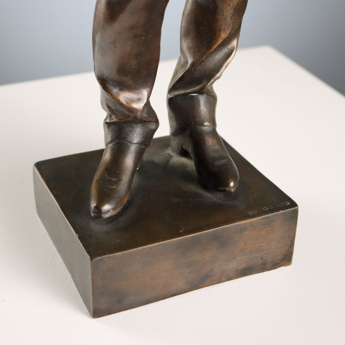 Bronze Sculptor Vincenzo Gemito, Italy, Second Half Of The 20th Century-photo-6
