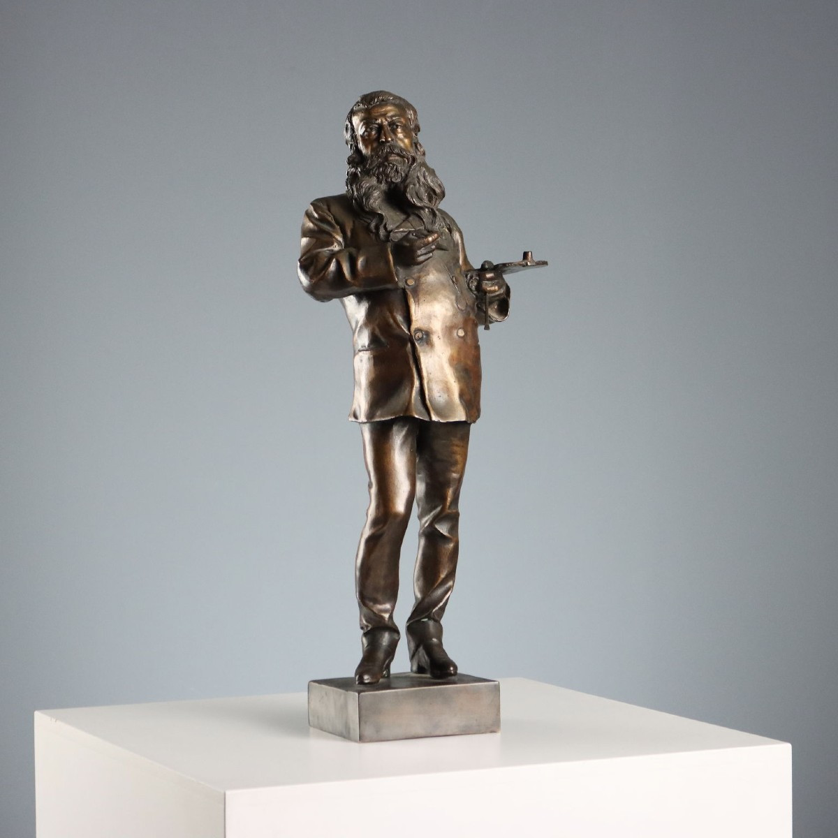 Bronze Sculptor Vincenzo Gemito, Italy, Second Half Of The 20th Century