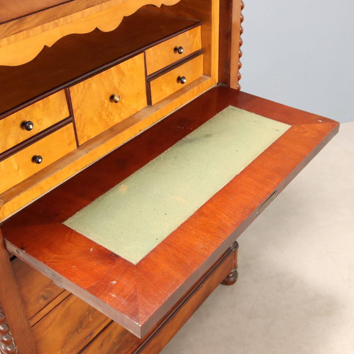 Carlo X Mahogany Sideboard, France, Mid-19th Century-photo-2