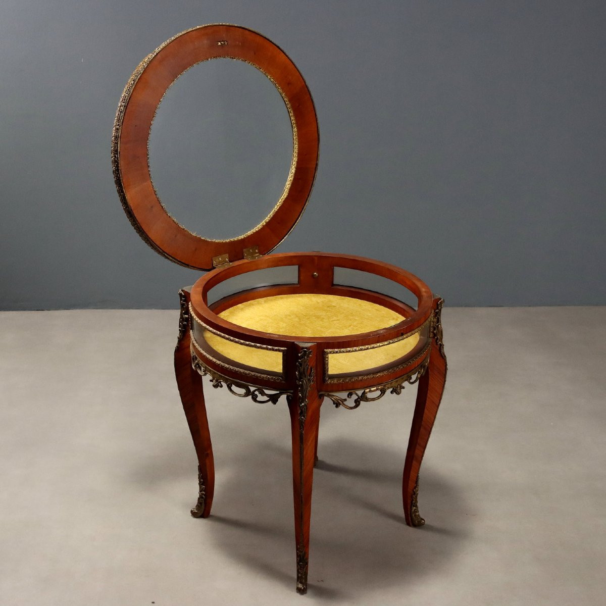 Table d'Exposition Napoléon III Ancienne Bois de Rose XXe Siècle-photo-4