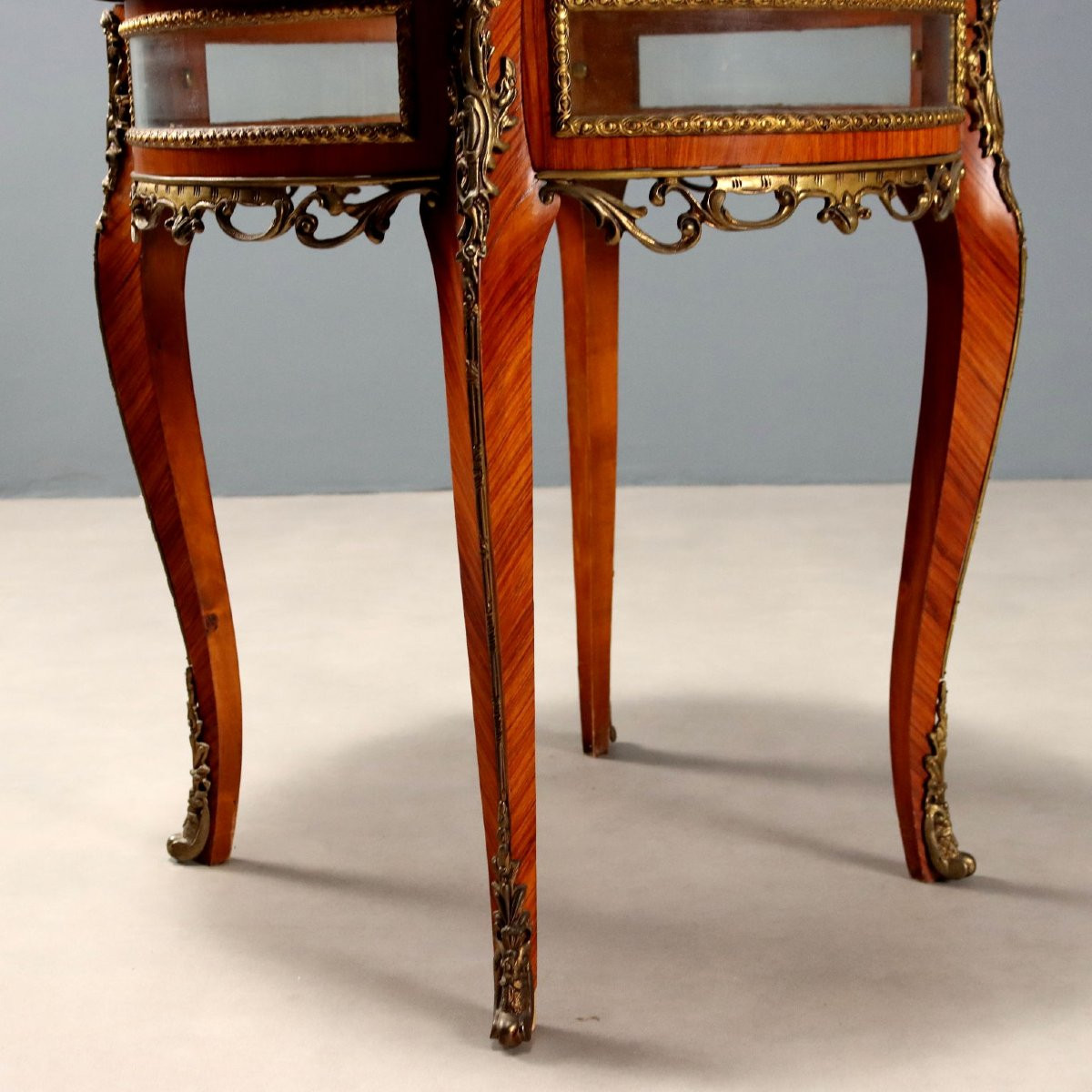 Table d'Exposition Napoléon III Ancienne Bois de Rose XXe Siècle-photo-2
