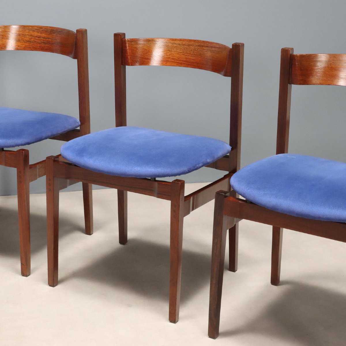 Cassina '101' Chairs Vintage Design Gianfranco Frattini Italy 1960s-photo-3