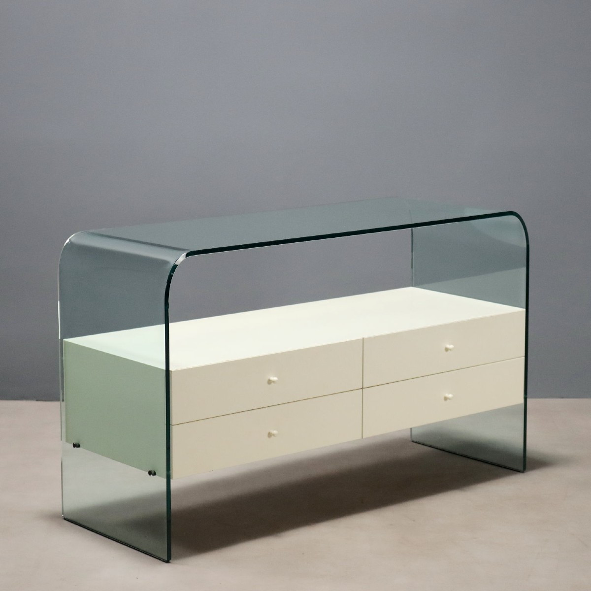 Fiam 'rialto' Chest Of Drawers Design Vittorio Livi Italy 1990s