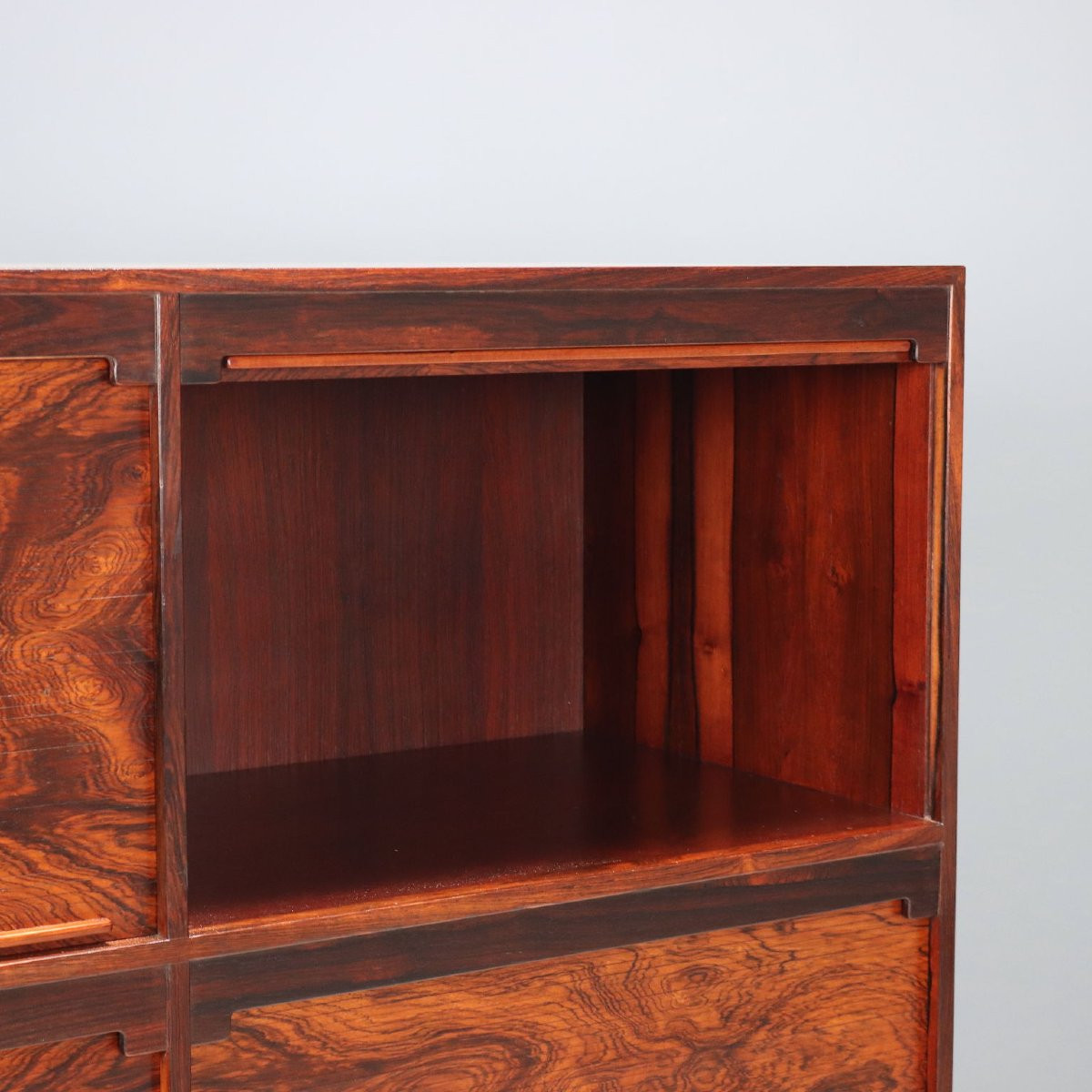 Highboard Bernini '504' Vintage Design Gianfranco Frattini Années 60-photo-2
