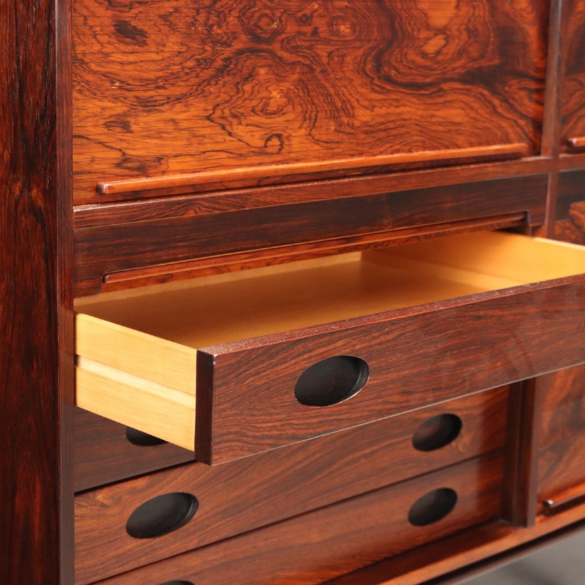 Highboard Bernini '504' Vintage Design Gianfranco Frattini Années 60-photo-4