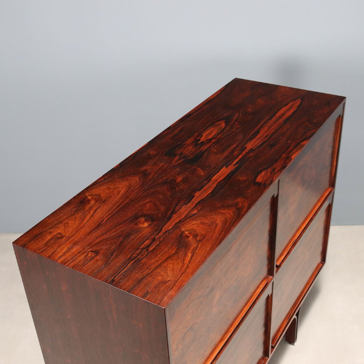 Highboard Bernini '504' Vintage Design Gianfranco Frattini Années 60-photo-7