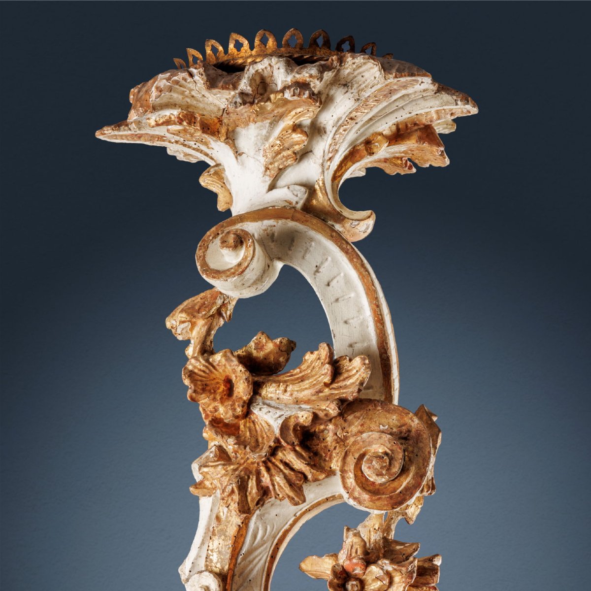 Pair Of Candlesticks, Milan, Ca. 1750-photo-2