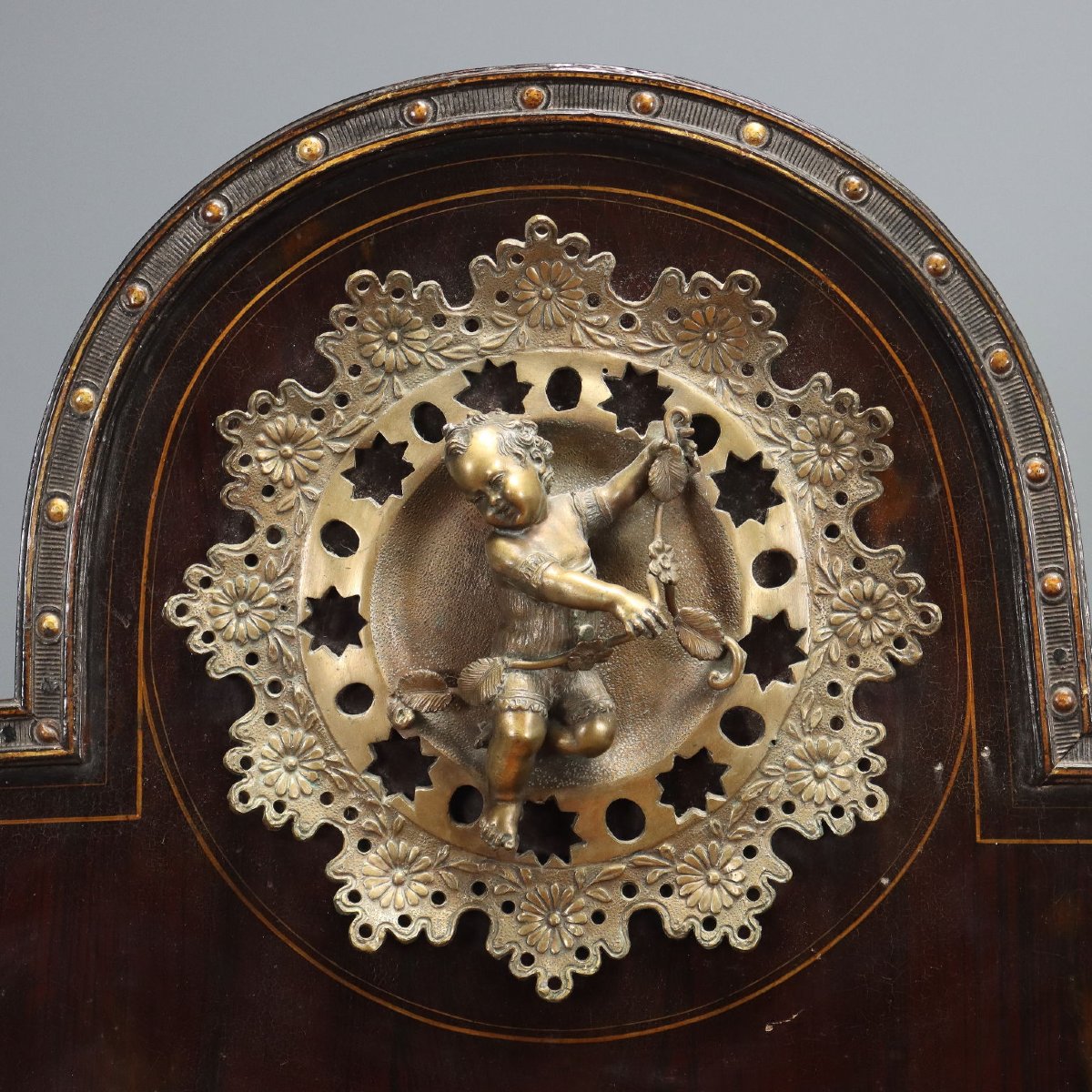 Pair Of Single Beds In Iron And Sheet Metal, Italy, Late 19th Century-photo-1