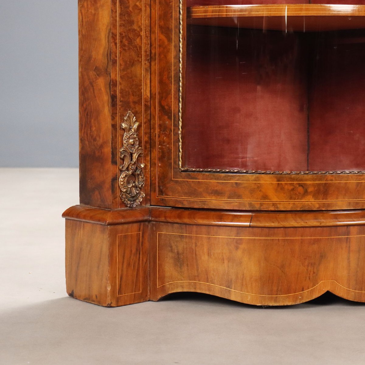 Buffet Ancien Bruyère de Noyer Acajou Érable Royaume-Uni '800 Angleterre-photo-3