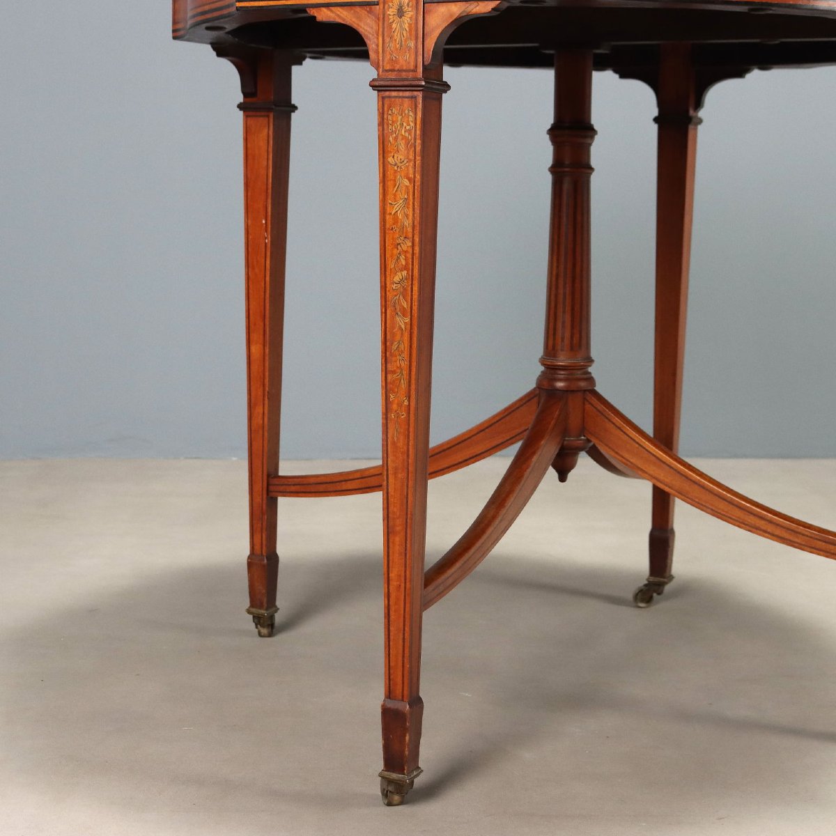 Table Basse Ancienne Citronnier Royaume-Uni du XXe Siècle-photo-2