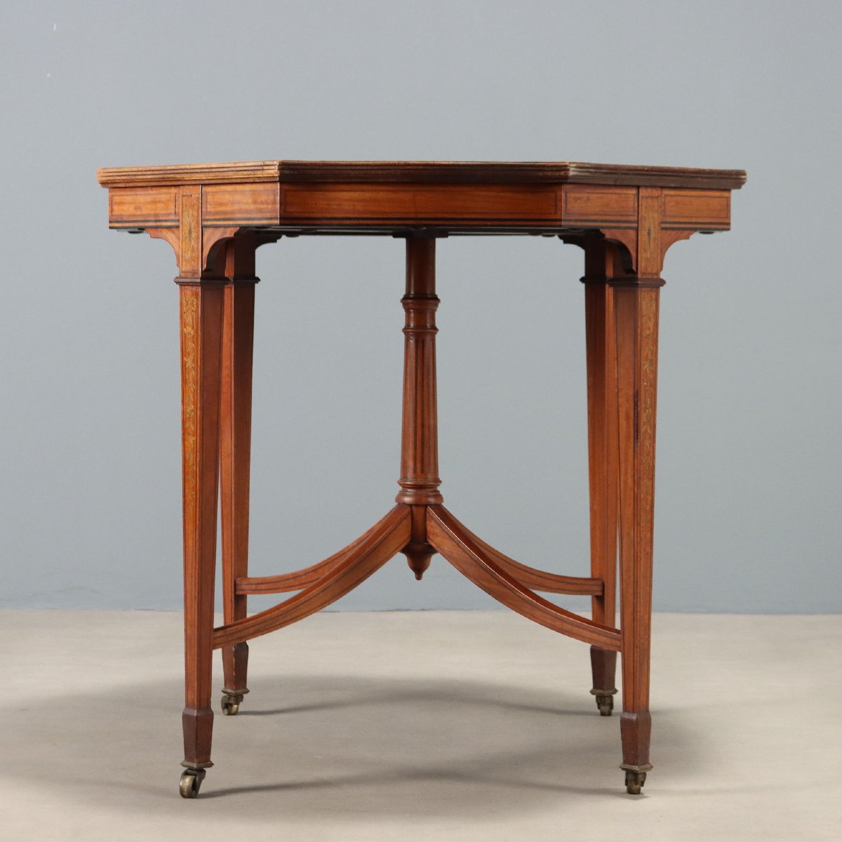 Table Basse Ancienne Citronnier Royaume-Uni du XXe Siècle-photo-3