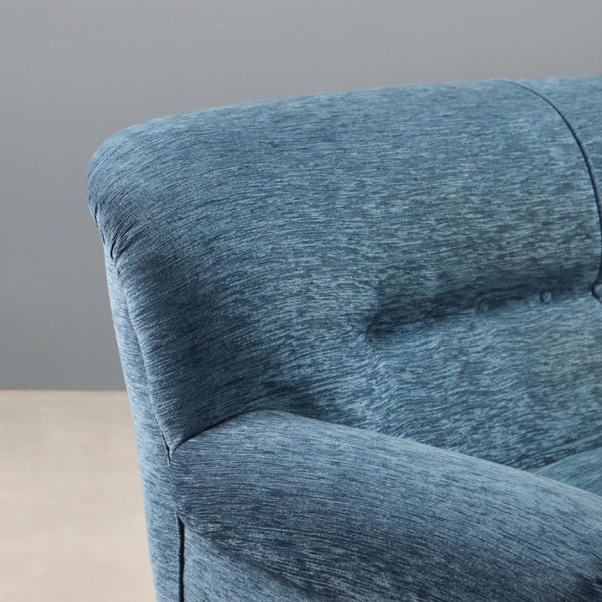 Vintage Sofa Velvet Spring Padding Design Italy 1950s-photo-4