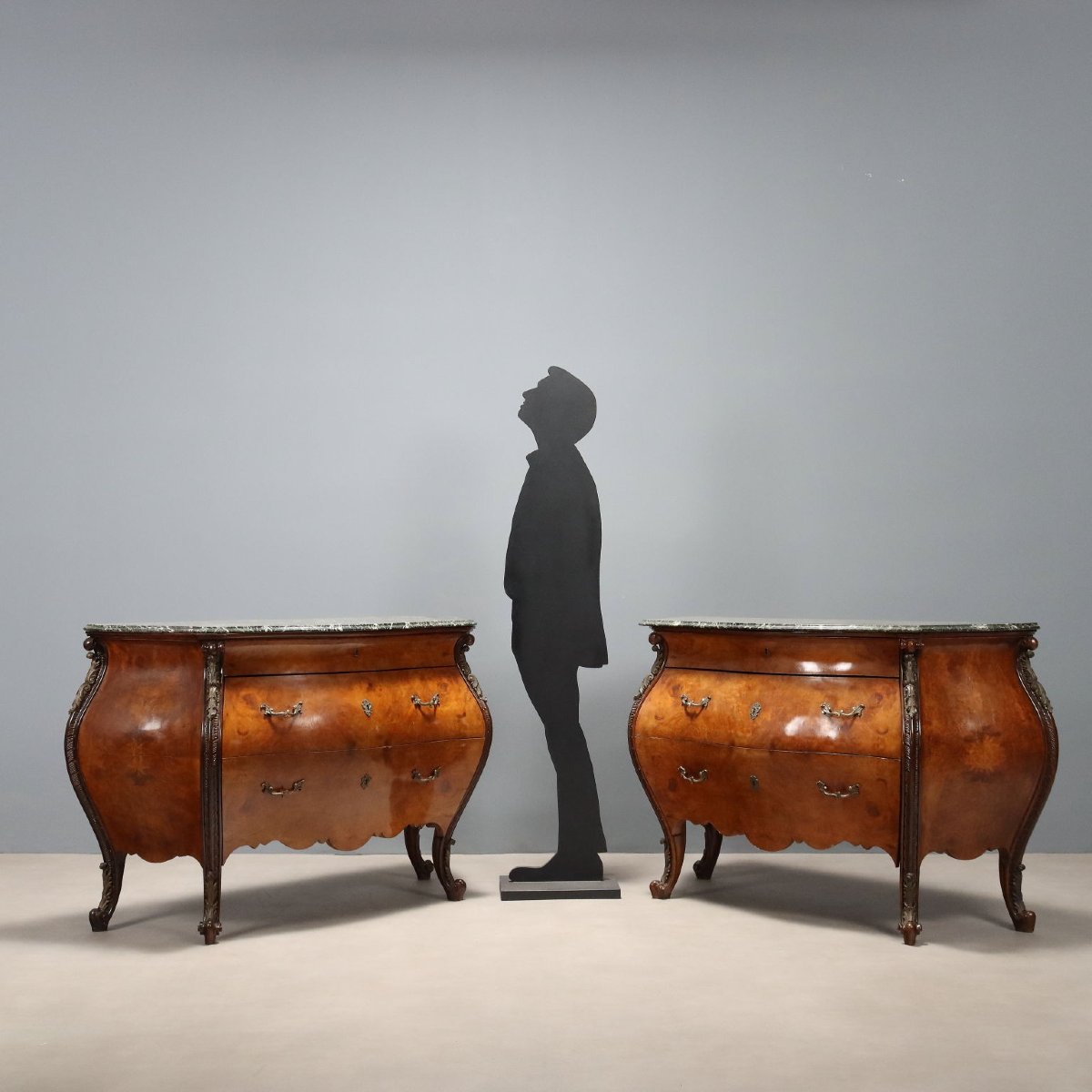 Pair Of Late 19th-century Italian-style Dressers-photo-2