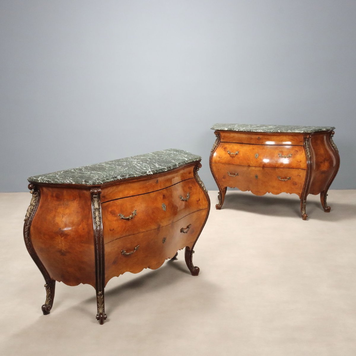 Pair Of Late 19th-century Italian-style Dressers