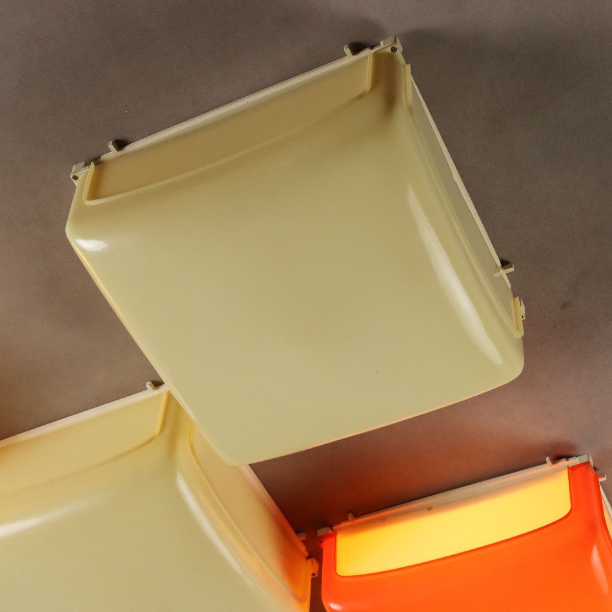 Artemide 'Cnosso' Lampes Plastique Colouré Design Italie 1960s-70s-photo-1