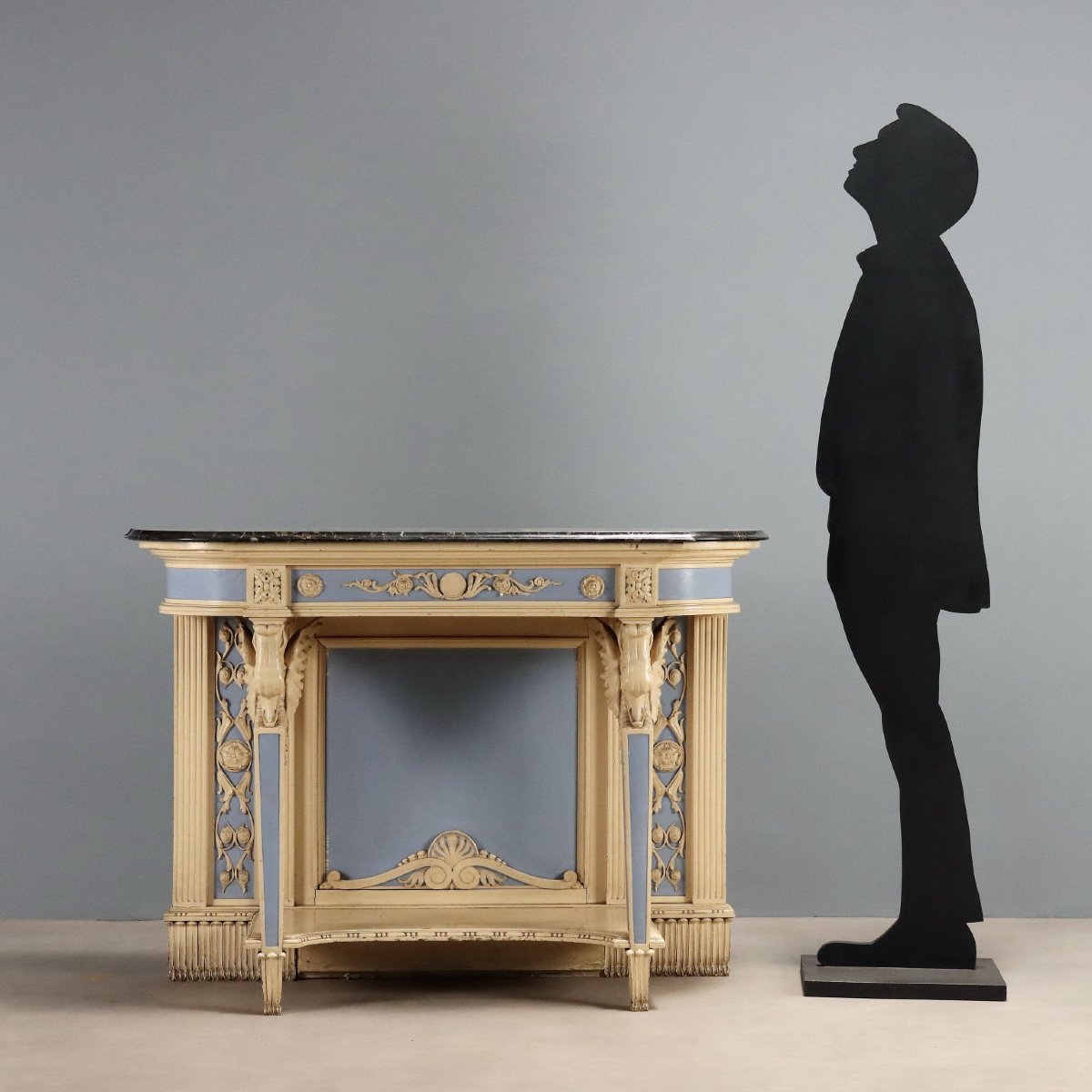 Neoclassical Console Table, Late 19th Century Italy-photo-2