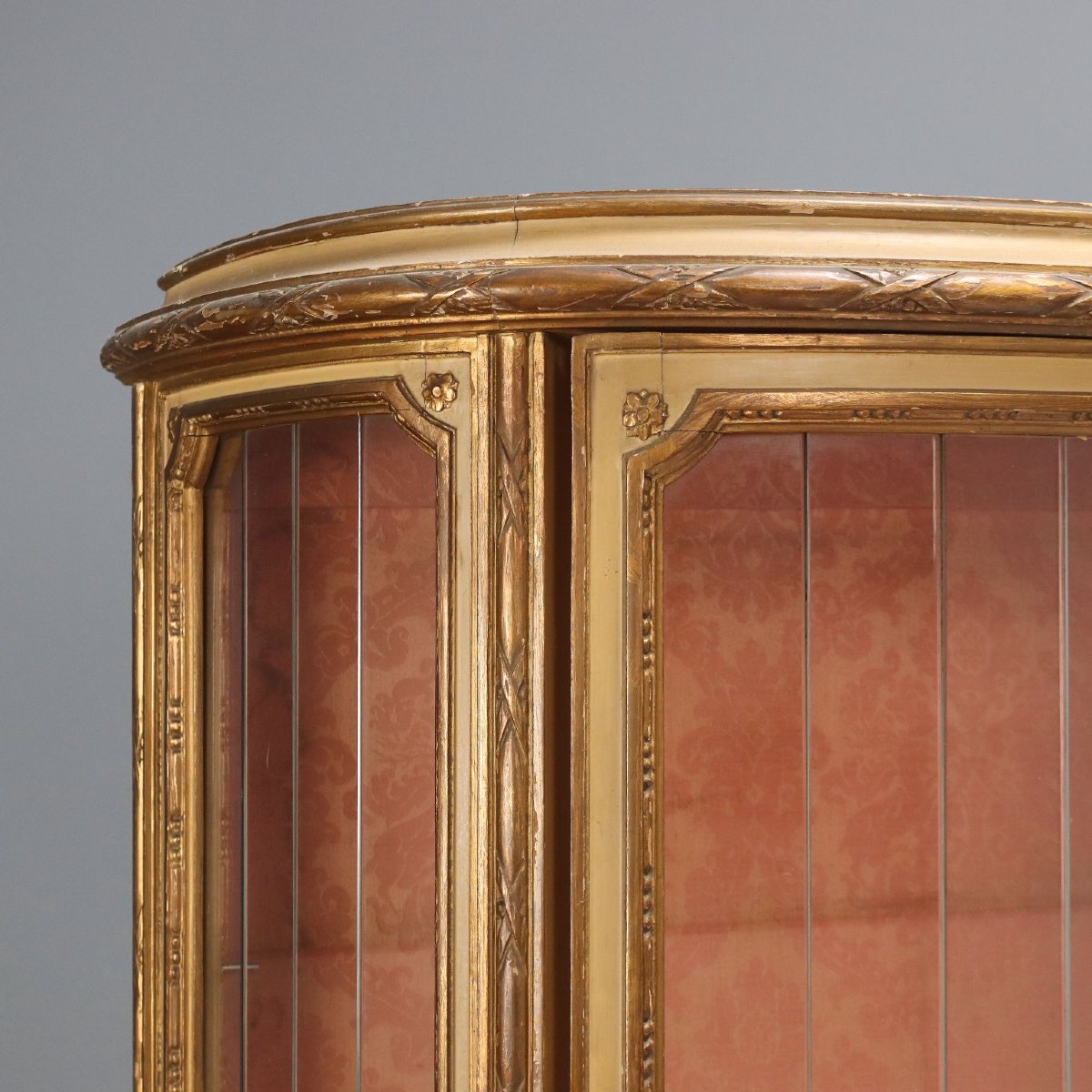 Neoclassical Display Cabinet, Late 19th-century Italy-photo-3