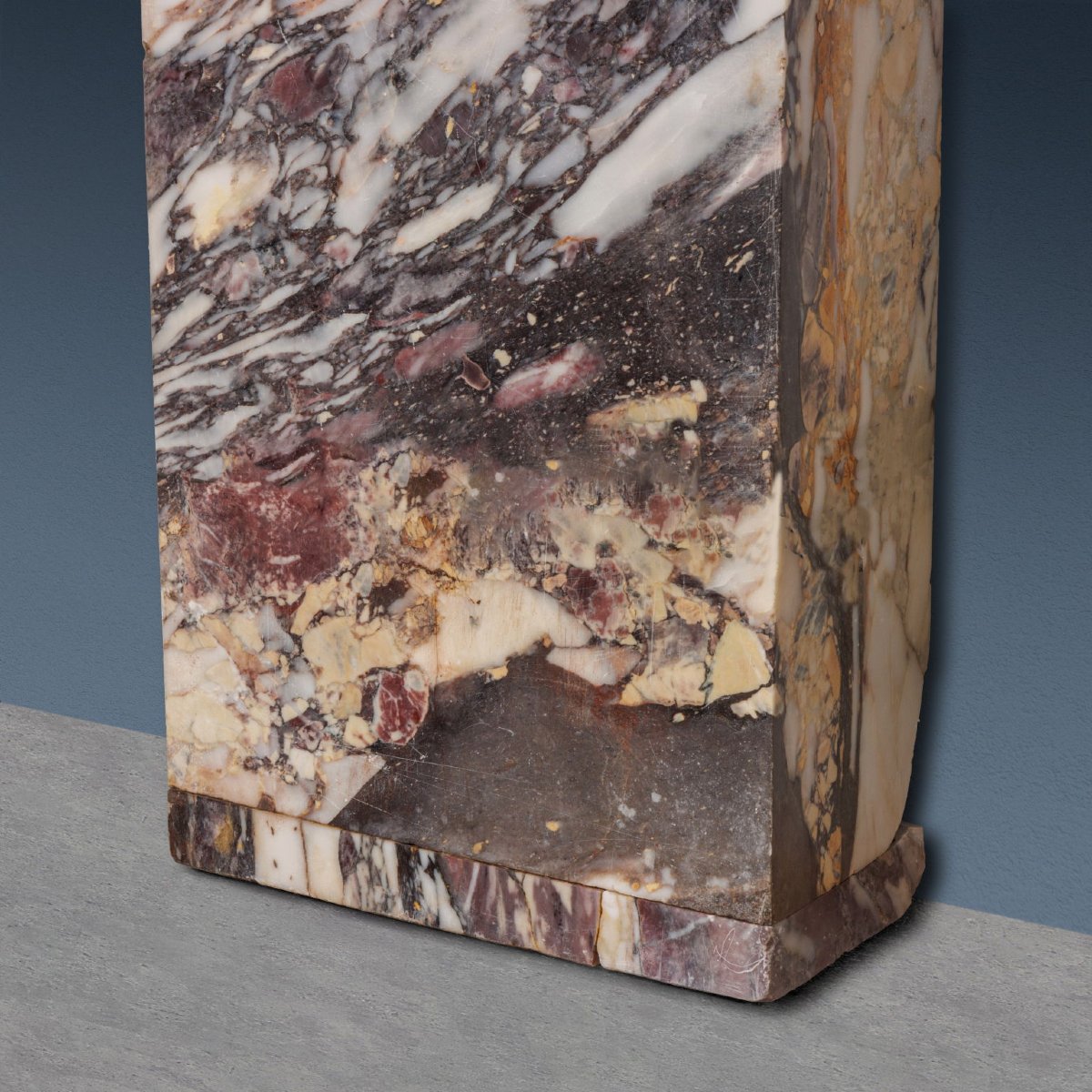 Portail Ancien Marbre Brèche Médicéenne de Florence XVIe Siècle-photo-2