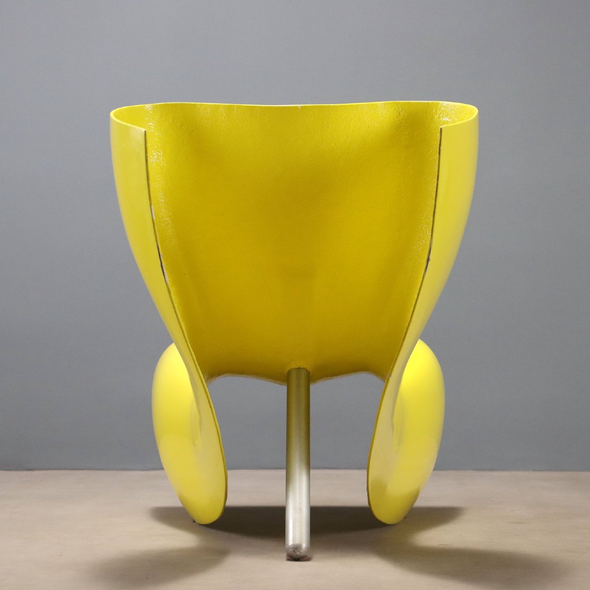 Cappellini 'felt Chair' Vintage Design Marc Newson Italy 1990s-photo-4