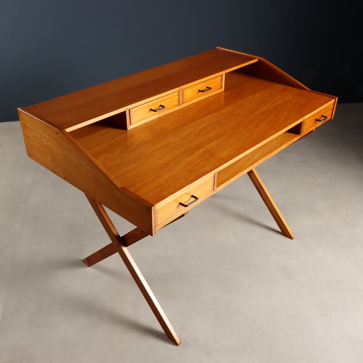 Bureau Vintage Cantieri Carugati Design Frattini et Bettonica-photo-2