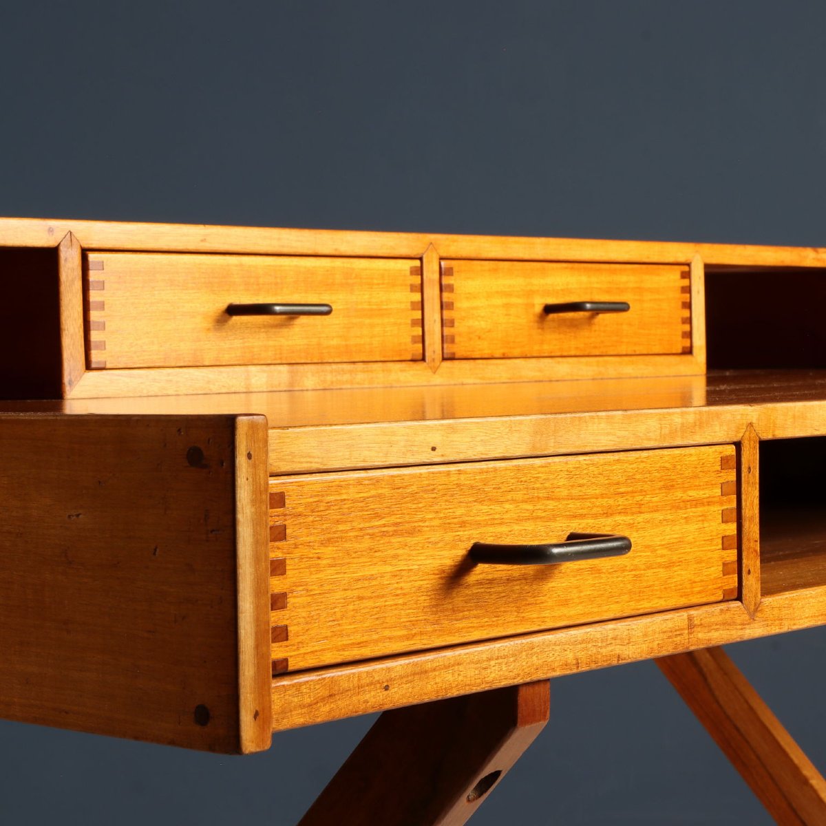Bureau Vintage Cantieri Carugati Design Frattini et Bettonica-photo-4