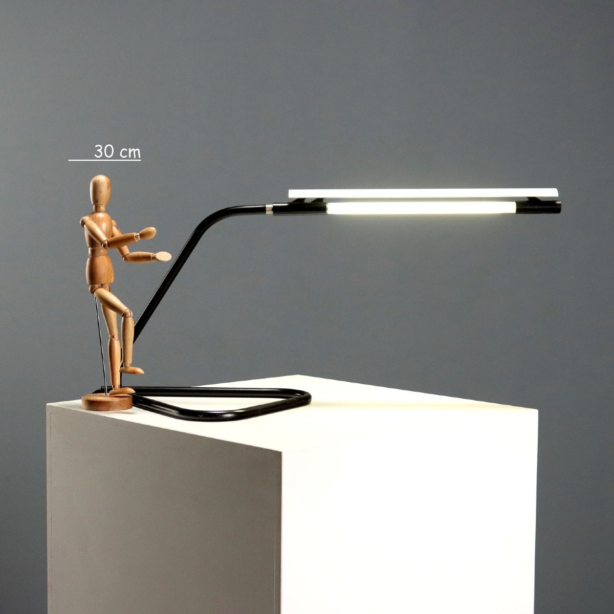Lampe Flos 'Tubino' Vintage Design F.lli Castiglioni Années 60-70-photo-2