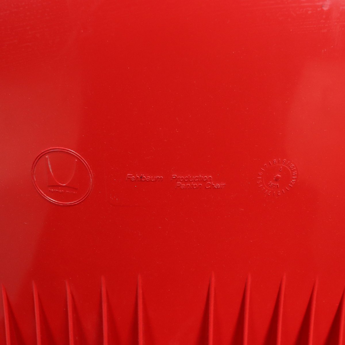 Vintage Chais Vitra 'panton Chair' Design Verner Panton 1970s-photo-5