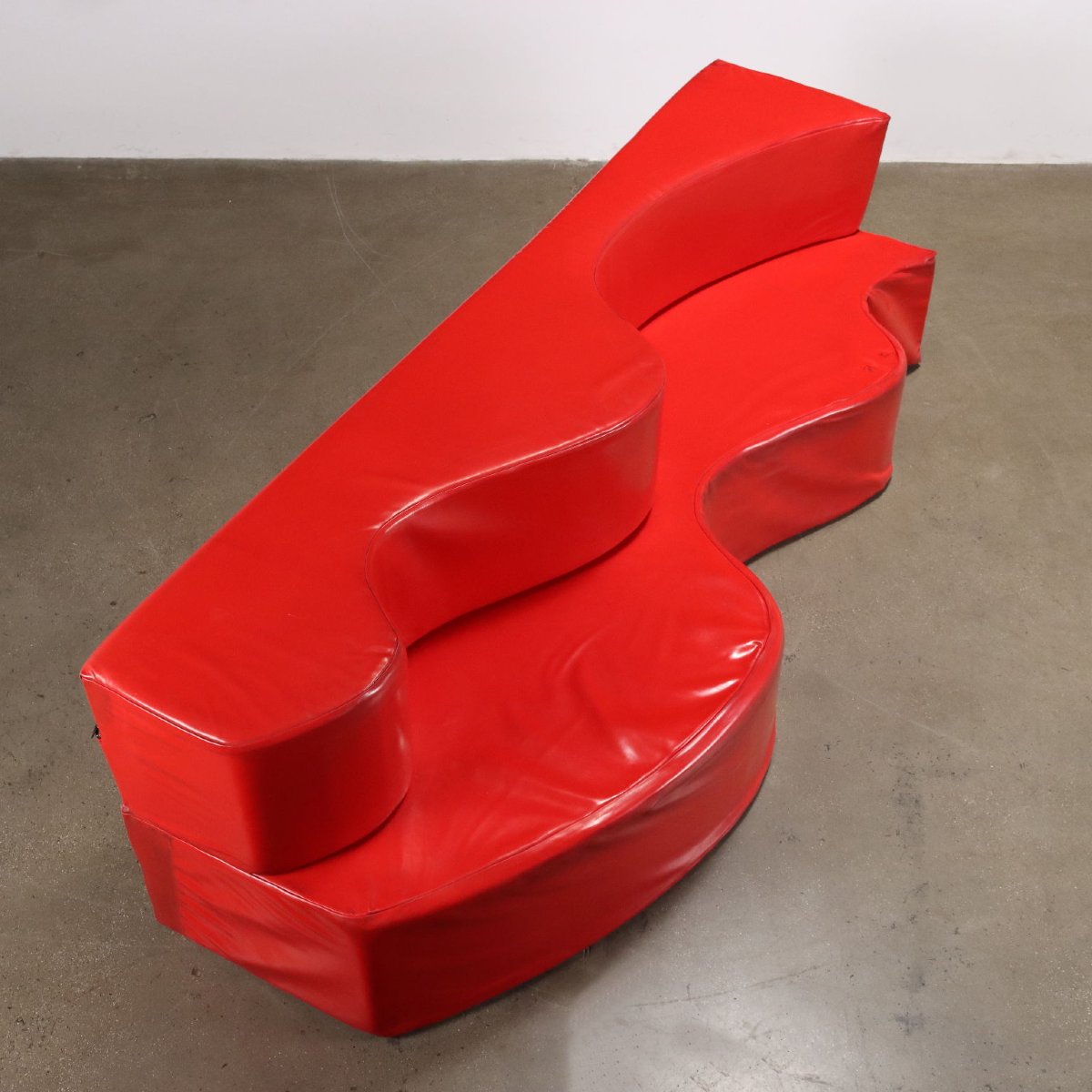 Poltronova 'superonda' Sofa Vintage Design By Archizoom 1970s-photo-4