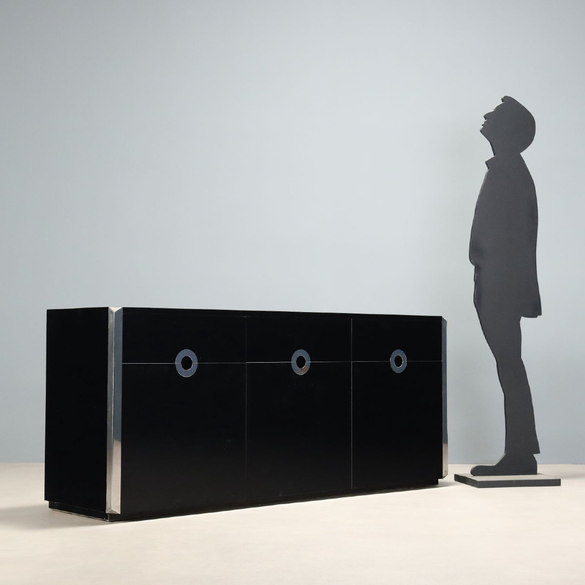 Meuble Vintage Mario Sabot Design Willy Rizzo des Années 1970-photo-2
