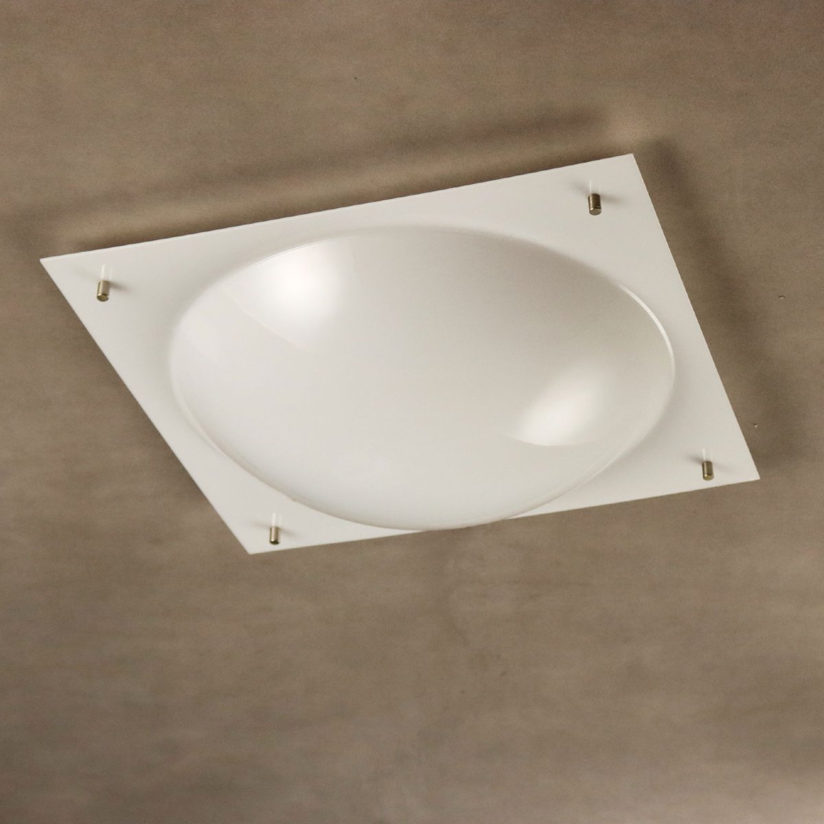 Plafonnier O-Luce '199-B' Vintage Design Giuseppe Ostuni Années 50-photo-3