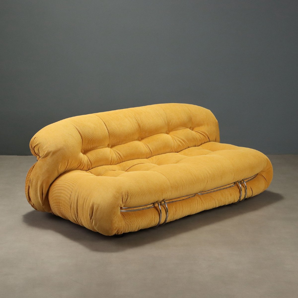 Cassina 'soriana' Sofa Design Afra And Tobia Scarpa Italy 1970s