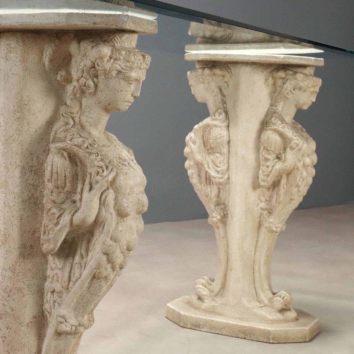 20th-century Italian Neoclassical Console Table-photo-1