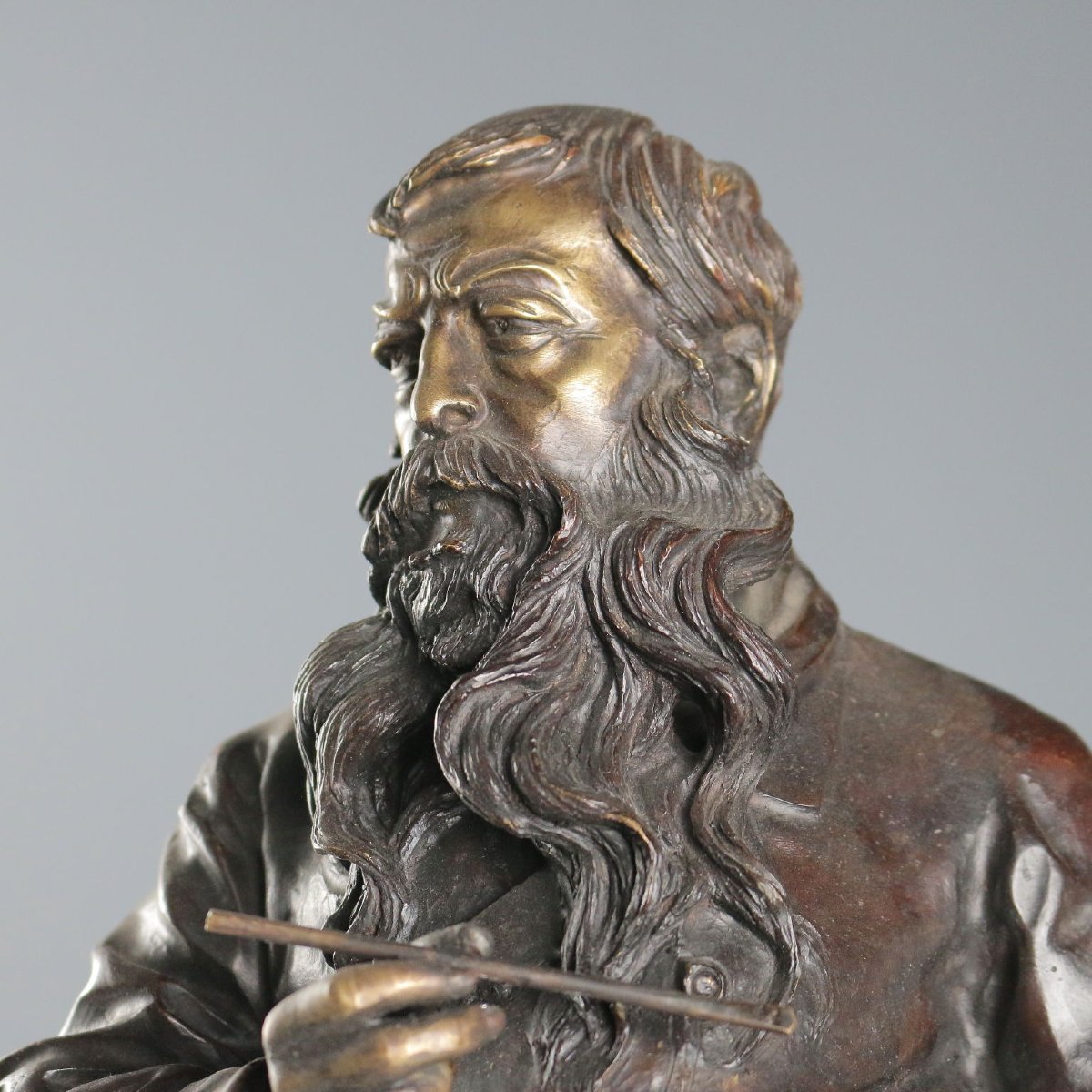 The Painter Vincenzo Gemito, Chiurazzi Foundry, Naples, Italy, 20th Century-photo-2