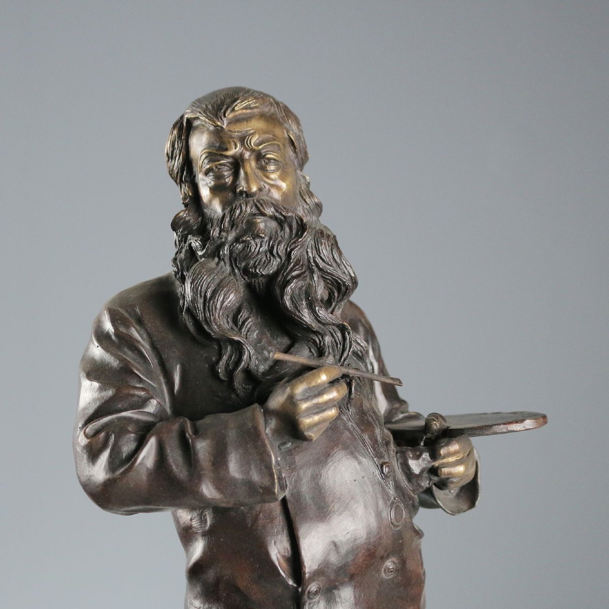 The Painter Vincenzo Gemito, Chiurazzi Foundry, Naples, Italy, 20th Century-photo-4
