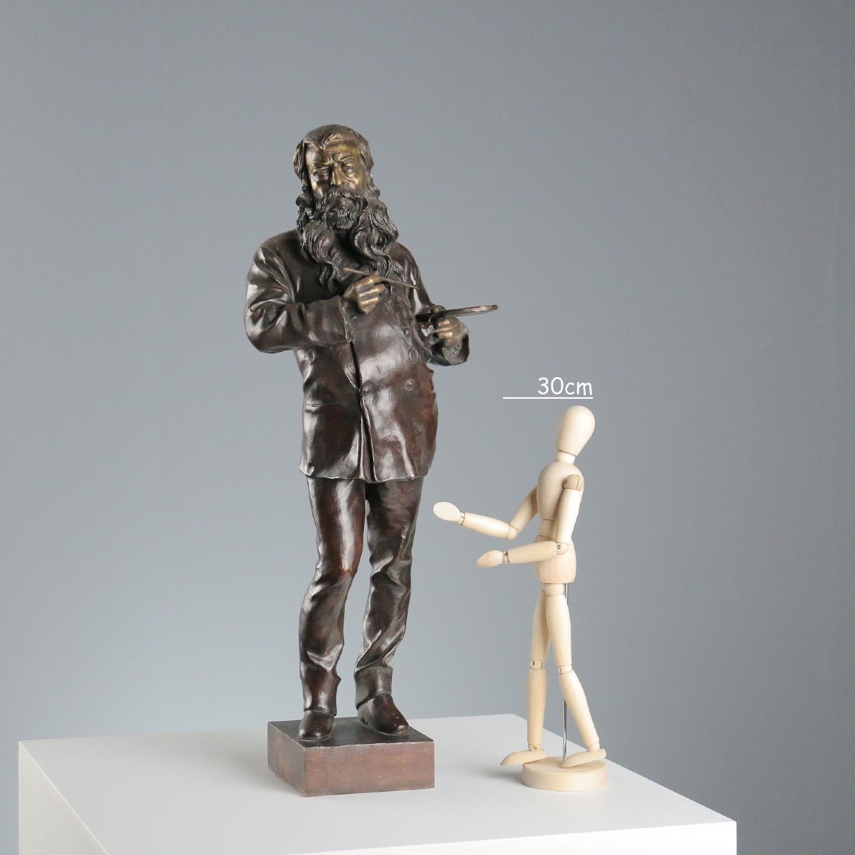 The Painter Vincenzo Gemito, Chiurazzi Foundry, Naples, Italy, 20th Century-photo-3
