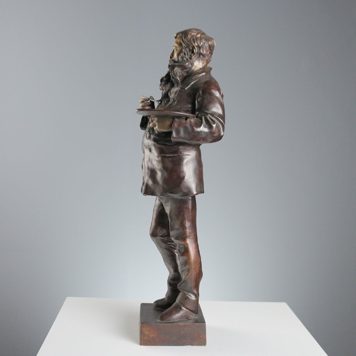 The Painter Vincenzo Gemito, Chiurazzi Foundry, Naples, Italy, 20th Century-photo-4