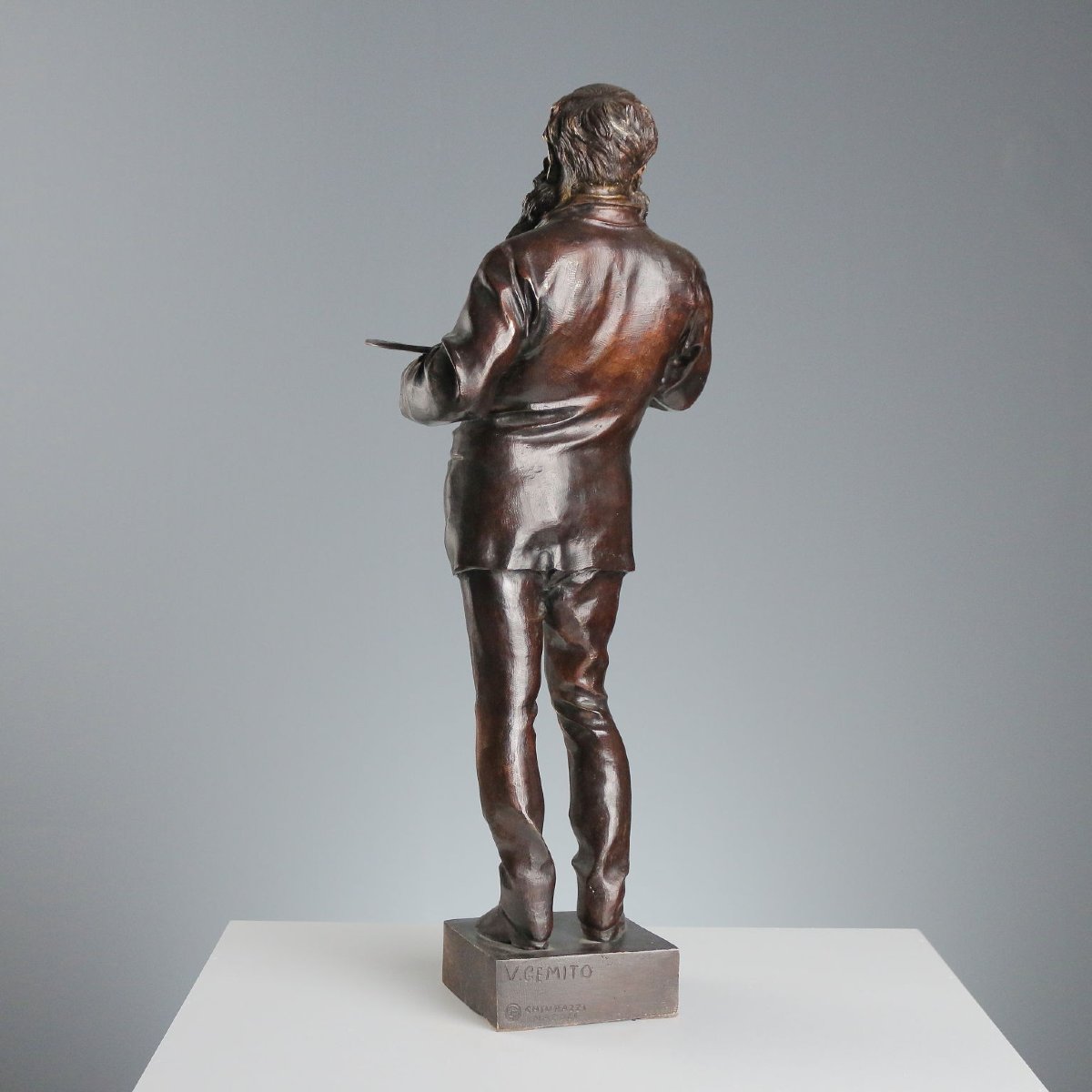 The Painter Vincenzo Gemito, Chiurazzi Foundry, Naples, Italy, 20th Century-photo-6