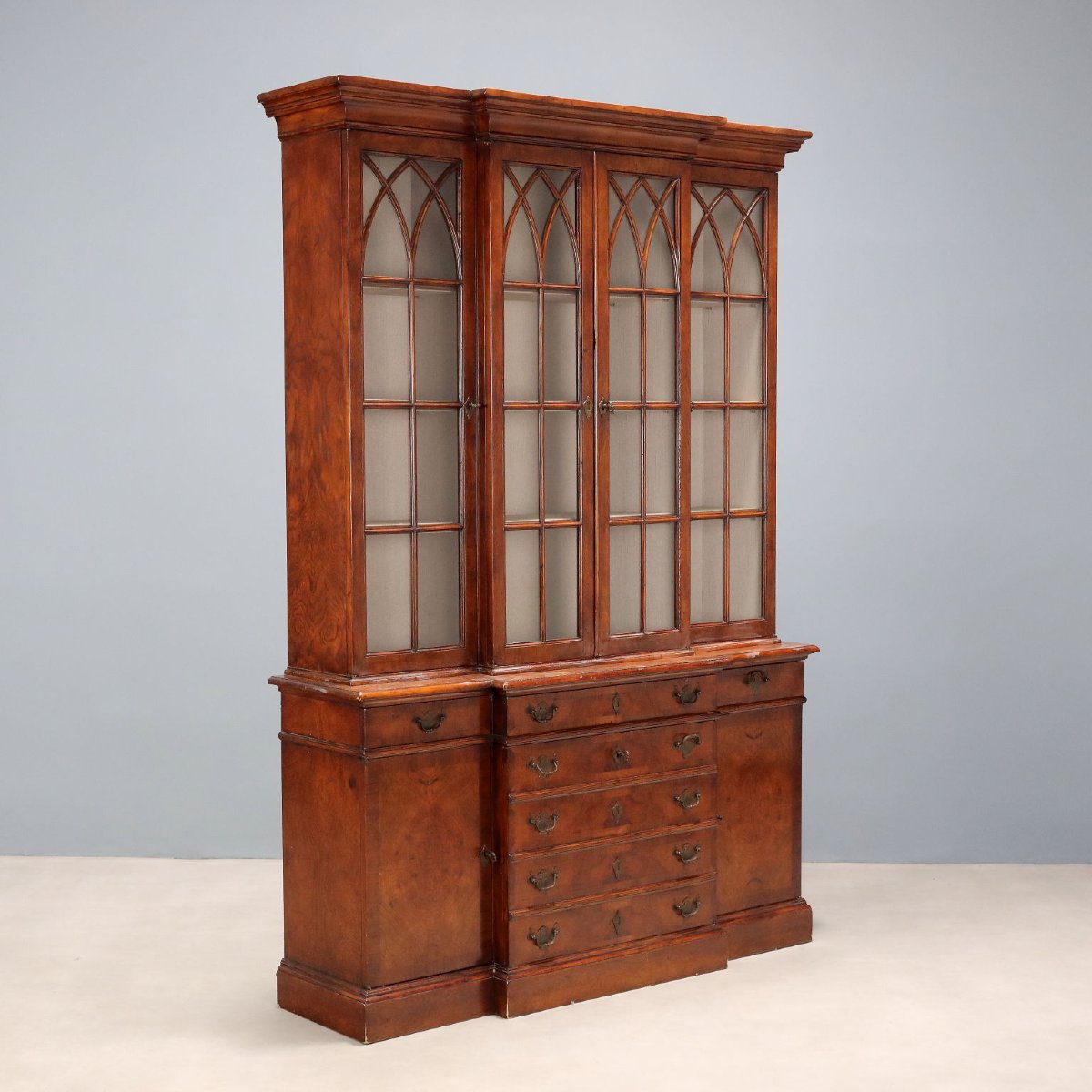 Mid-20th-century English Oak Bookcase