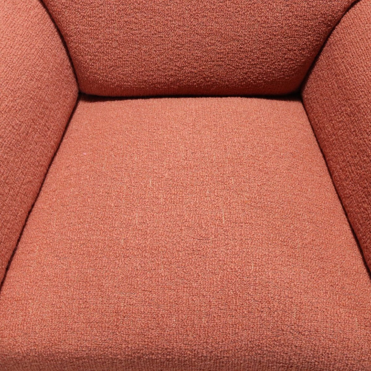 Fauteuils Vintage en Métal et Velours Italie Années 50-60-photo-4