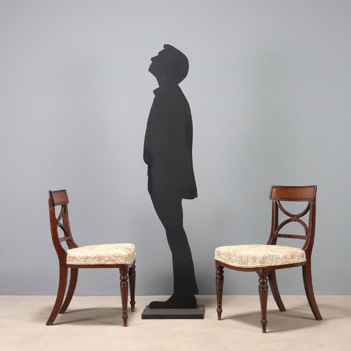 Set Of Six Mahogany Chairs, England, 19th Century-photo-3
