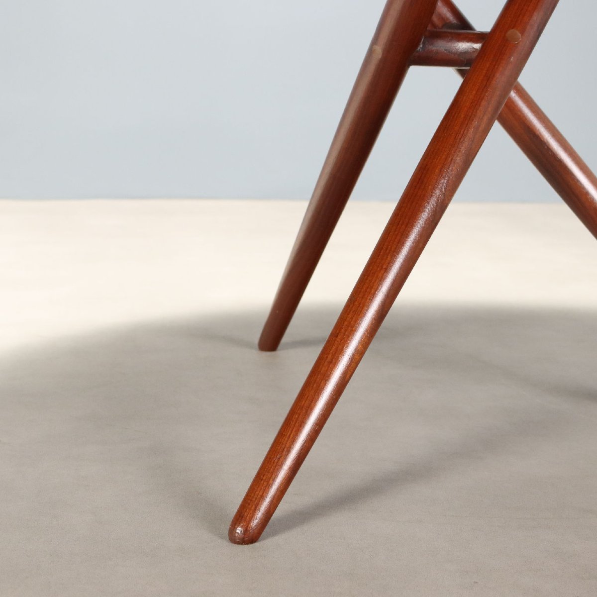 Table de Salle à Manger Vintage Teck Design Italie Années 1960-photo-2