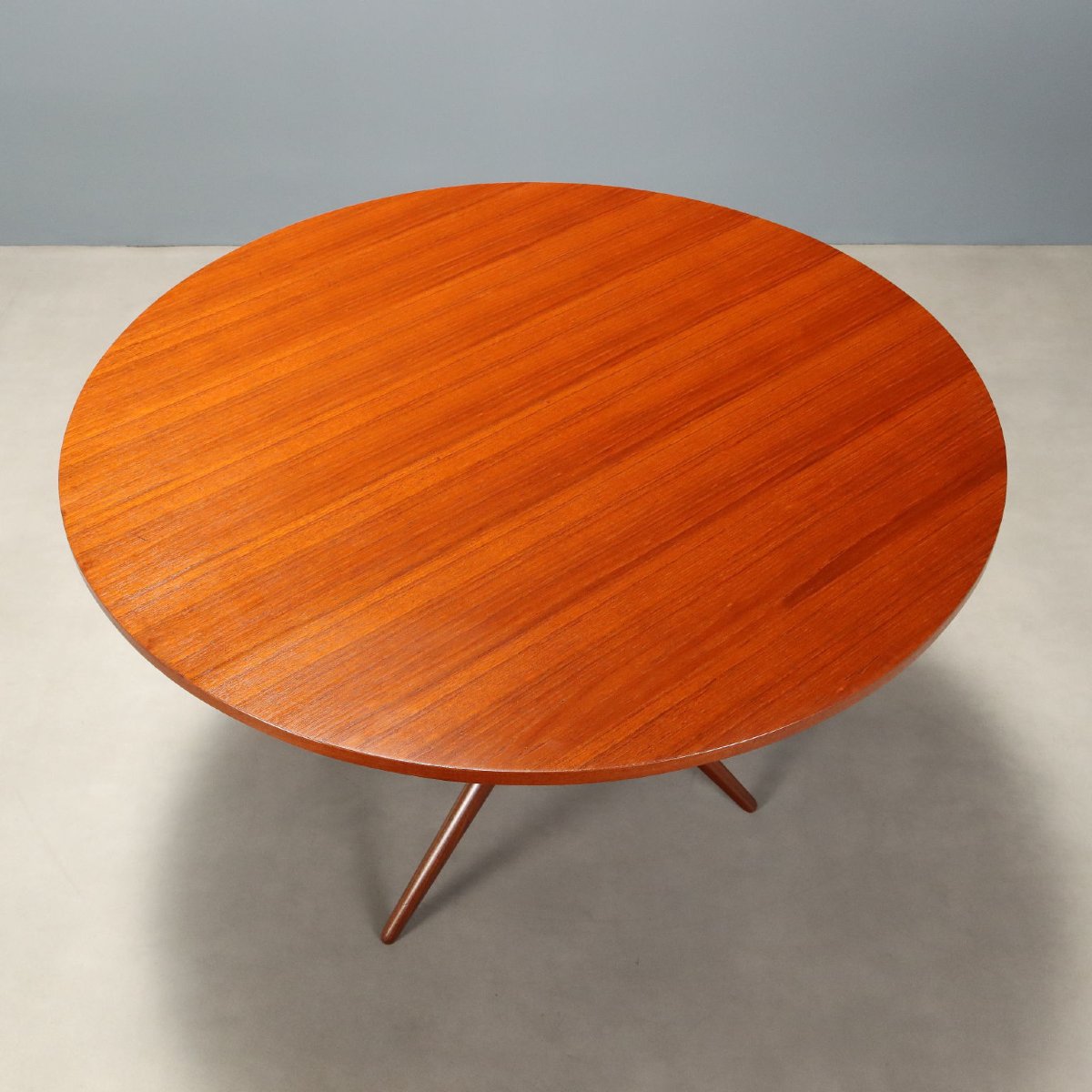 Table de Salle à Manger Vintage Teck Design Italie Années 1960-photo-3