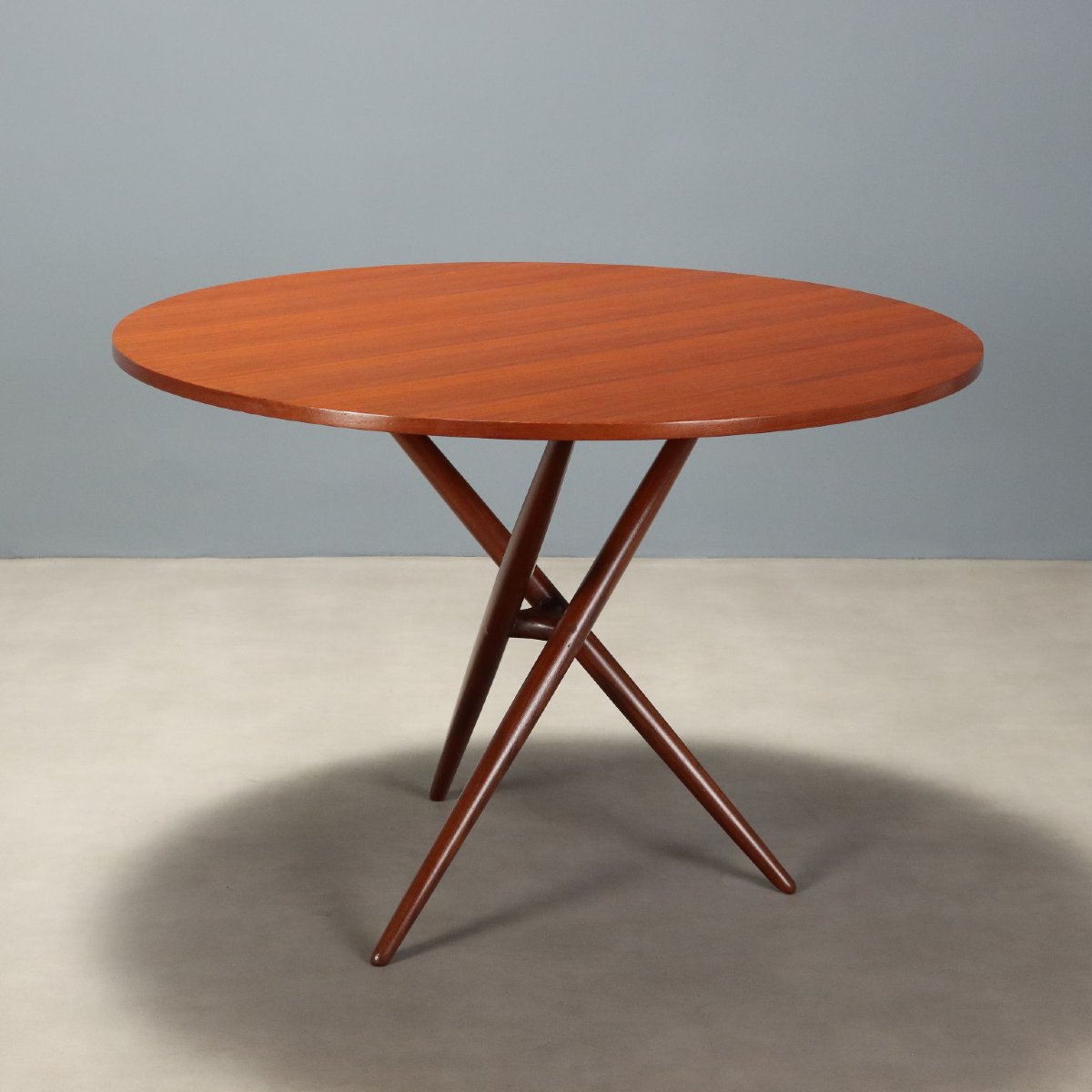 Table de Salle à Manger Vintage Teck Design Italie Années 1960